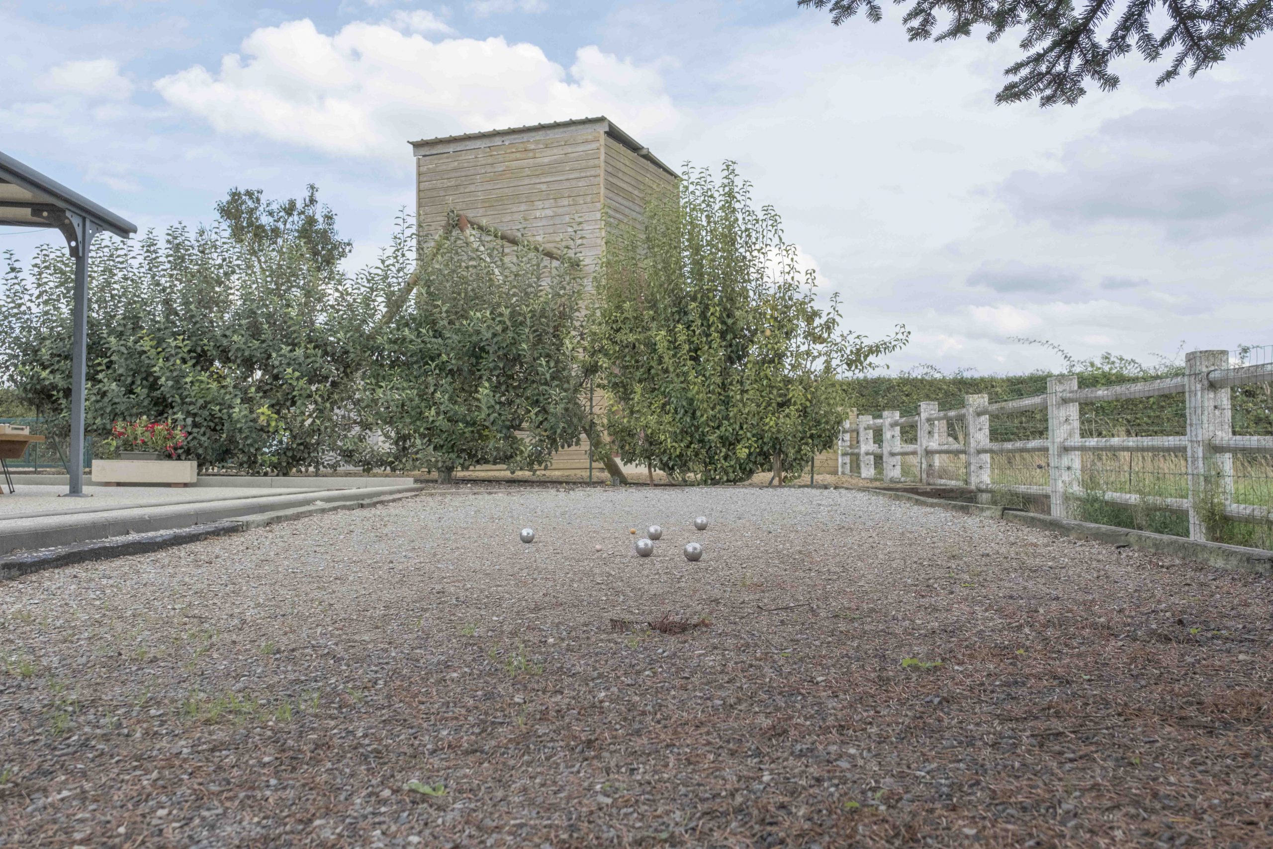 terrain de pétanque